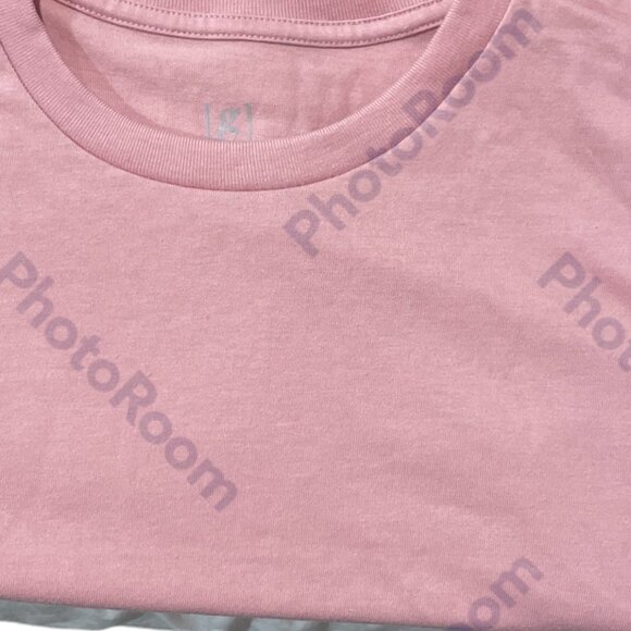 Men's Crew Neck Short Sleeve Tee, George L/G (42-44), Pink, NWT - Picture 6 of 7